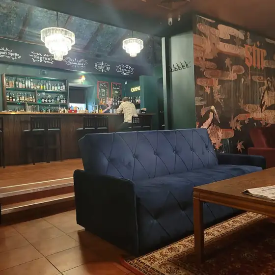 Kącik z kanapą